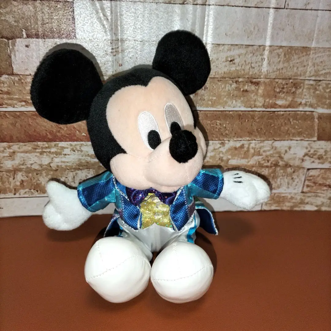 ナイトフォールグロウ ぬいぐるみバッジ ミッキー ミニー タグ付き ナイトフォールグロウ ぬいぐるみバッジ ミッキー ミニー タグ