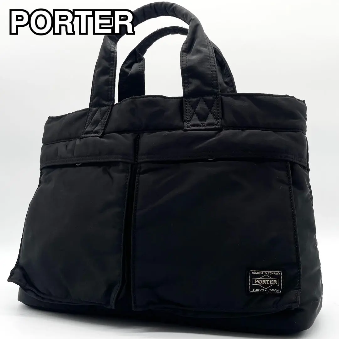 【極美品】 ポーター タンカー ハンドバッグ S 2025年最新】ポーター PORTER 吉田カバン タンカー TANKER