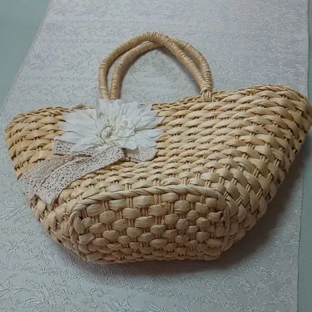 Thumbnail of B 2 Rattan Basket Bag