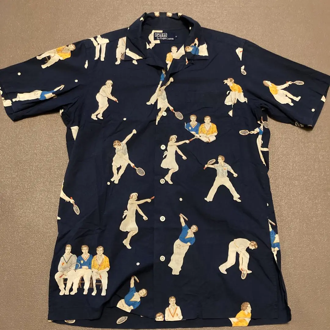 ビンテージ ラルフローレン ヘミングウェイ シャツ アロハシャツ ポロカントリー ビンテージ ラルフローレン ヘミングウェイ シャツ アロハシャツ