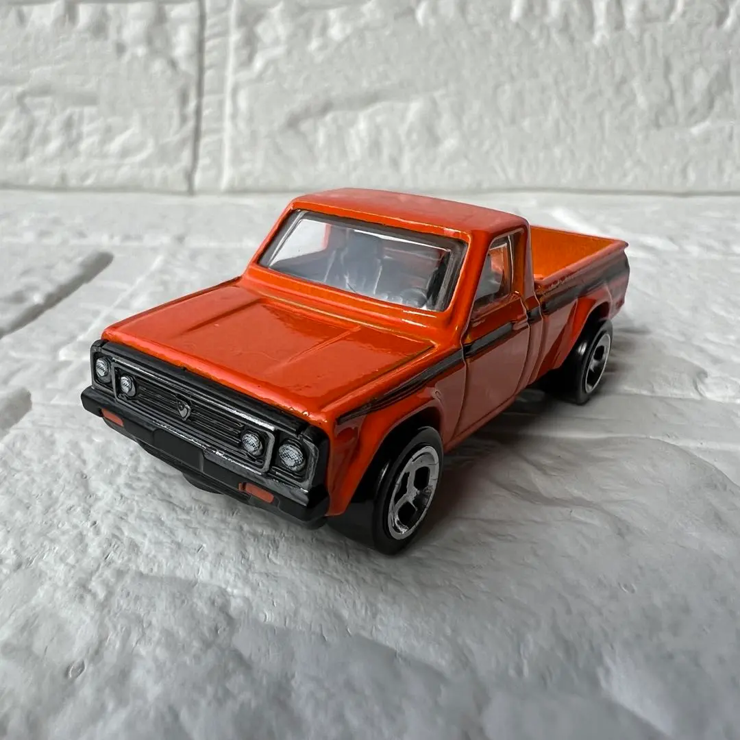 Thumbnail of Orange Pickup Truck Miniature Car Mazda Reps - Beautiful, Rare, Retro