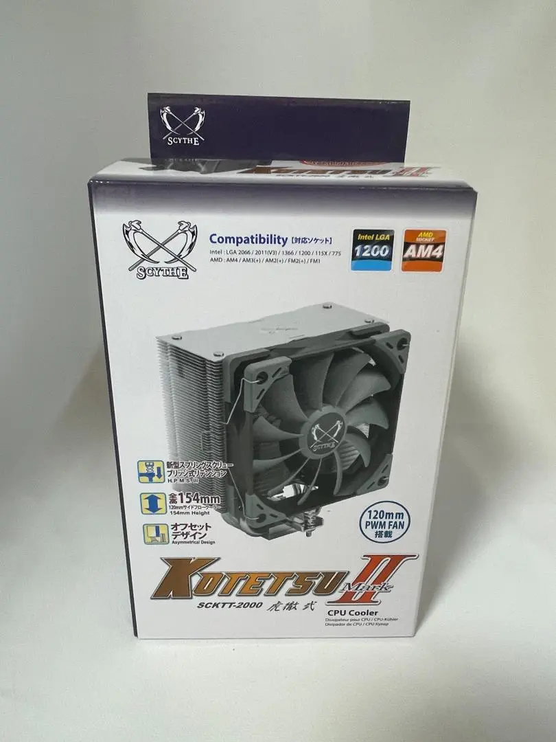 た*か様 KOTETSU II SCKTT-2000 CPUクーラー SCYTHE / 虎徹 MarkⅡ（KOTETSU マークⅡ） - 株式会社サイズ