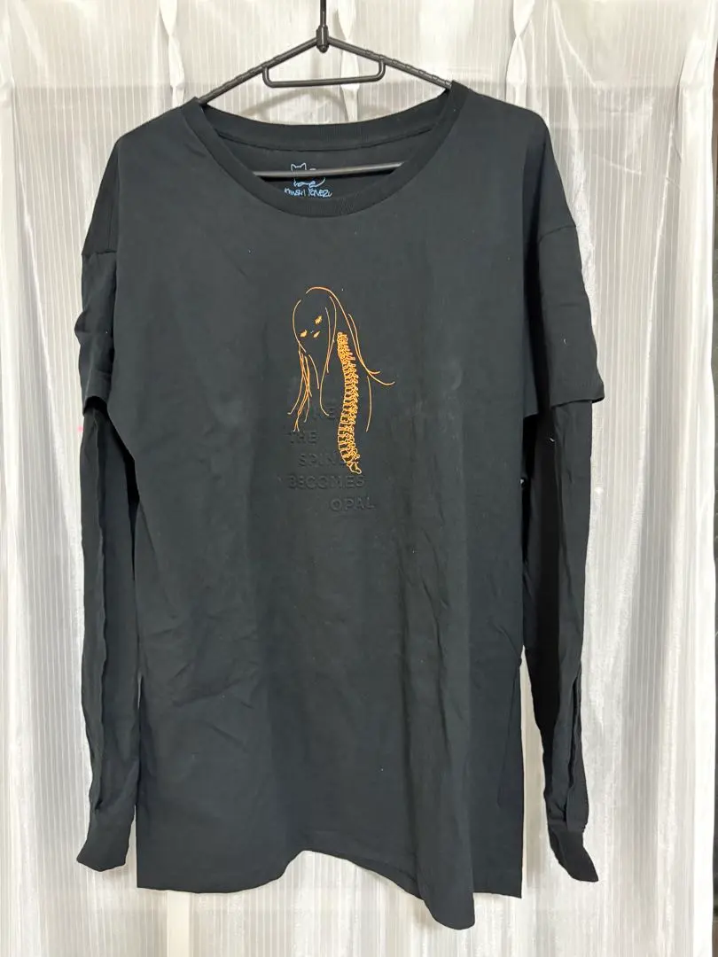 米津玄師　せきついさん 長袖Tシャツ 黒　XLサイズ せきついさんTシャツ – KENSHI YONEZU ONLINE STORE