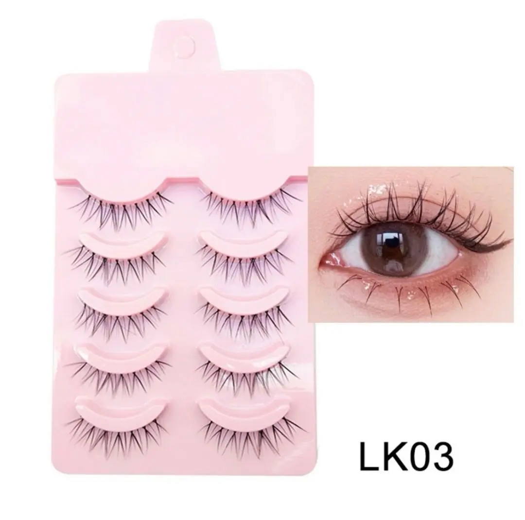 Thumbnail of False eyelashes on sale! Dramatic, perfect for events. 5 pairs. Great value. Popular in Korea. Stylish.
