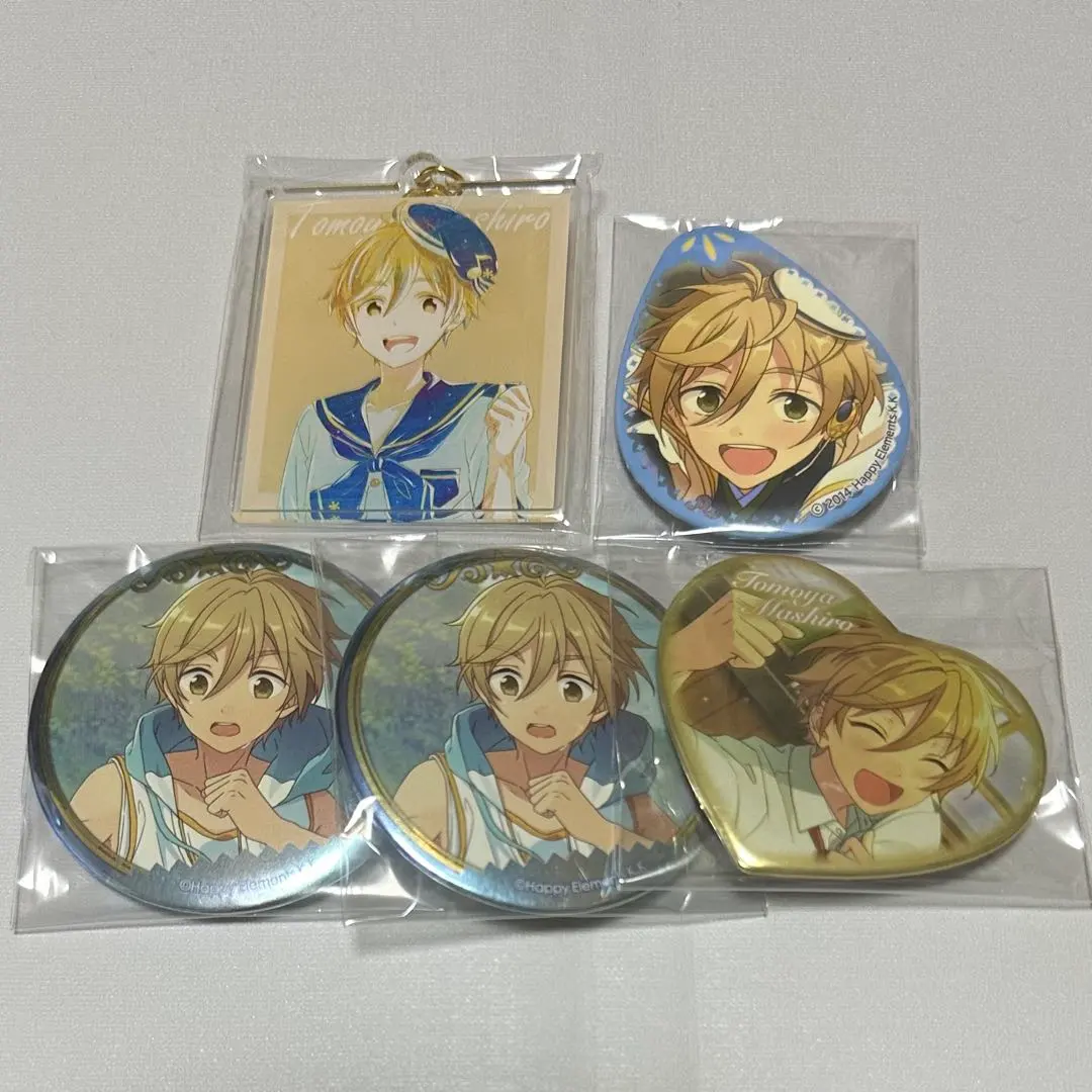 Thumbnail of Tomoya Mashiro Can Badge & Acrylic Keychain