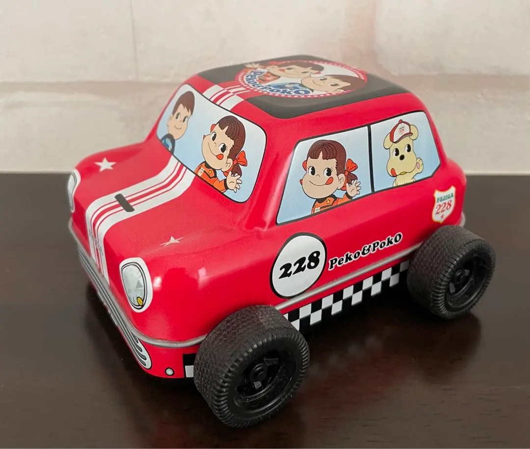 ⭐️希少新品未使用品ペコポコ オープンカー 【ブリキ缶2台