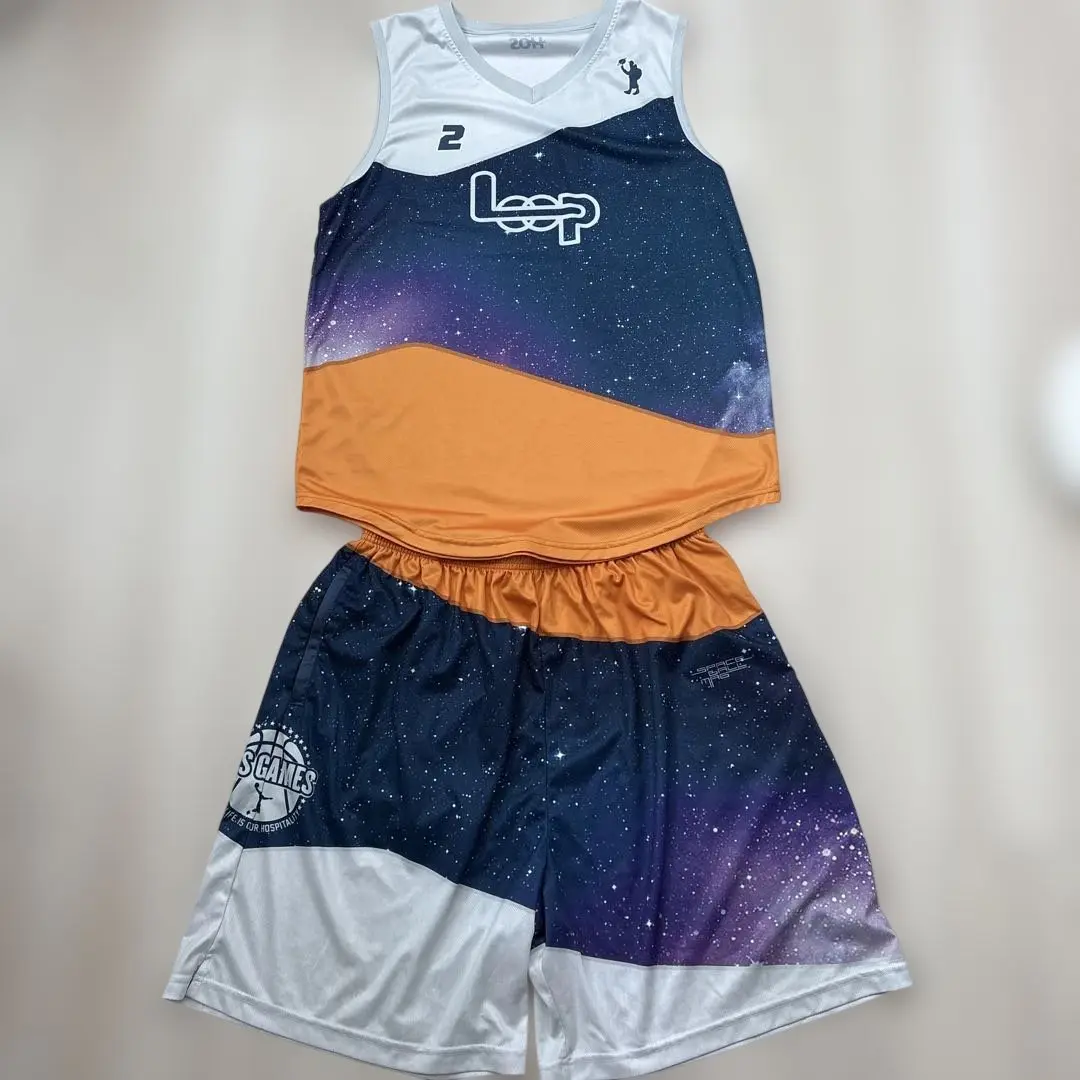 ballaholic ネイビー メッシュユニフォーム ボーラホリック ballaholicリバーシブルメッシュビブス Lサイズ