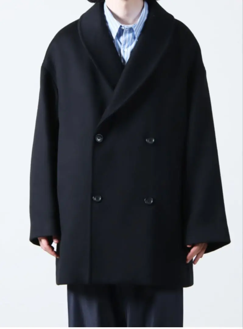 グラフペーパー トレンチコート まさひこ Graphpaper(グラフペーパー) Double Cloth Peach Trench Coat