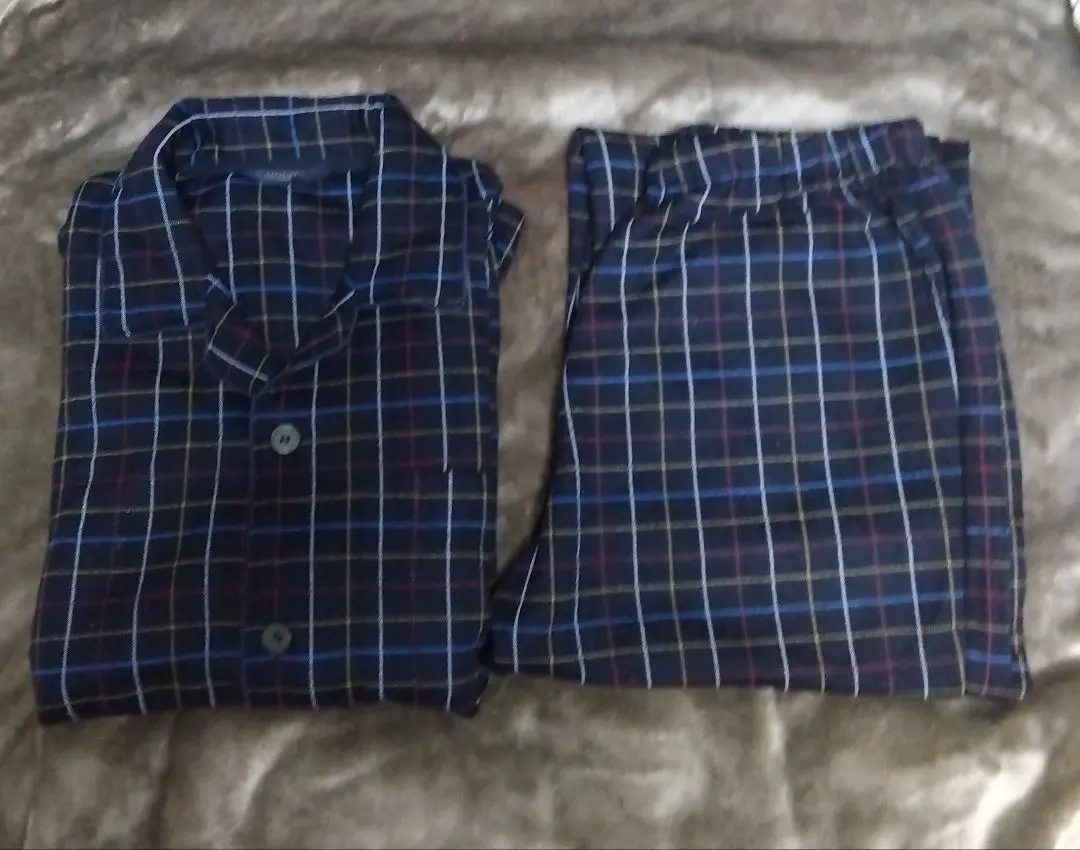 G-HOUSE 格紋睡衣 L 尺寸 的縮圖