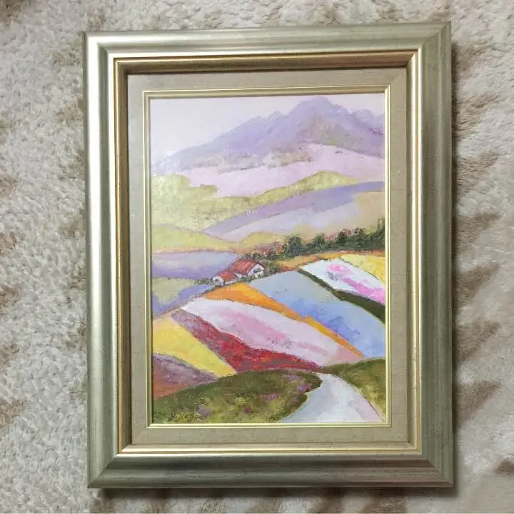 真作保証　貴重　価値　肉筆油彩画 渡辺隆夫　赤岳八ヶ岳　風景画　インテリア　額縁 2025年最新】油絵 八ヶ岳の人気アイテム - メルカリ