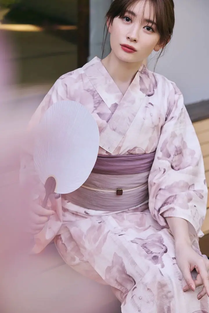 herlipto新品未使用　 Karin 浴衣 新品未使用】herlipto/浴衣 Karin - rose / F