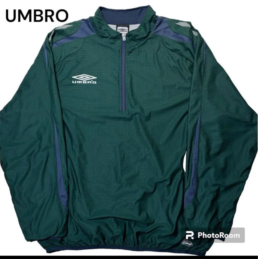 90年代　オールドアンブロ　ナイロンジャケット　グリーン　緑 2025年最新】UMBRO カラー：グリーン系 ナイロンジャケットの