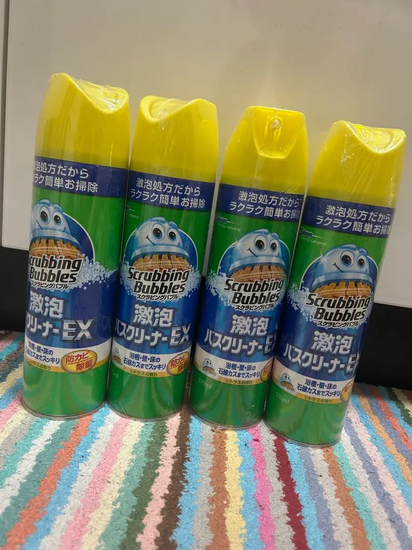 【新品】スクラビングバブル 激泡バスクリーナー EX 570ml 12本セット② Amazon.co.jp: スクラビングバブル 激泡バスクリーナーEX