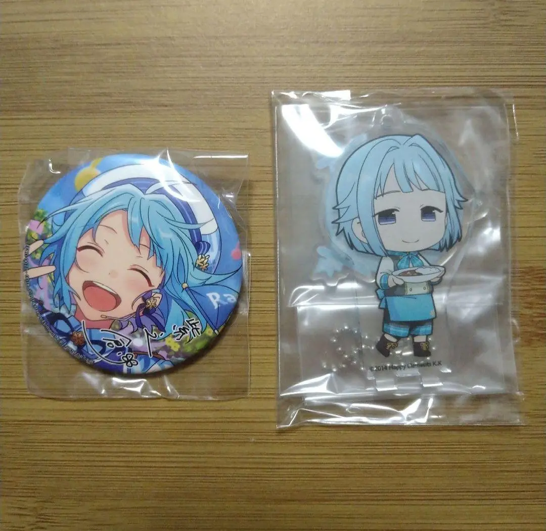 Thumbnail of Ensemble Stars! Ra*bits album bonus can badge, Mitsuru Tenma, Animate Cafe acrylic stand