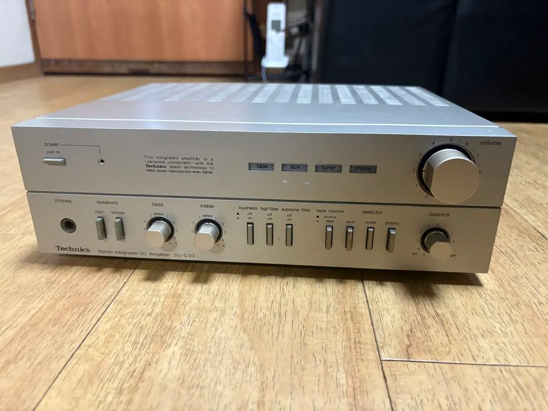 テクニクスSU-Ｃｏ３ DC インテグレーテッドプリメイン アンプ Technics/Panasonic SU-C03の仕様 テクニクス/パナソニック