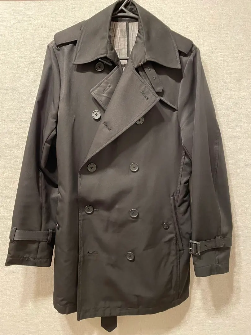 Thumbnail of TK SHOP TK Ulster Coat, Size M Equivalent, Black