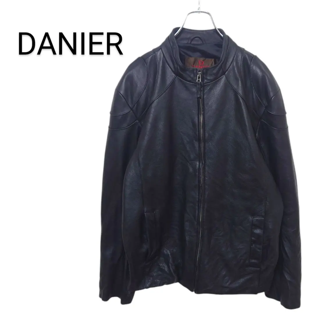 カナダ製 DANIER シングル レザー ライダース ジャケット 本革 XL 2025年最新】danier ジャケットの人気アイテム - メルカリ