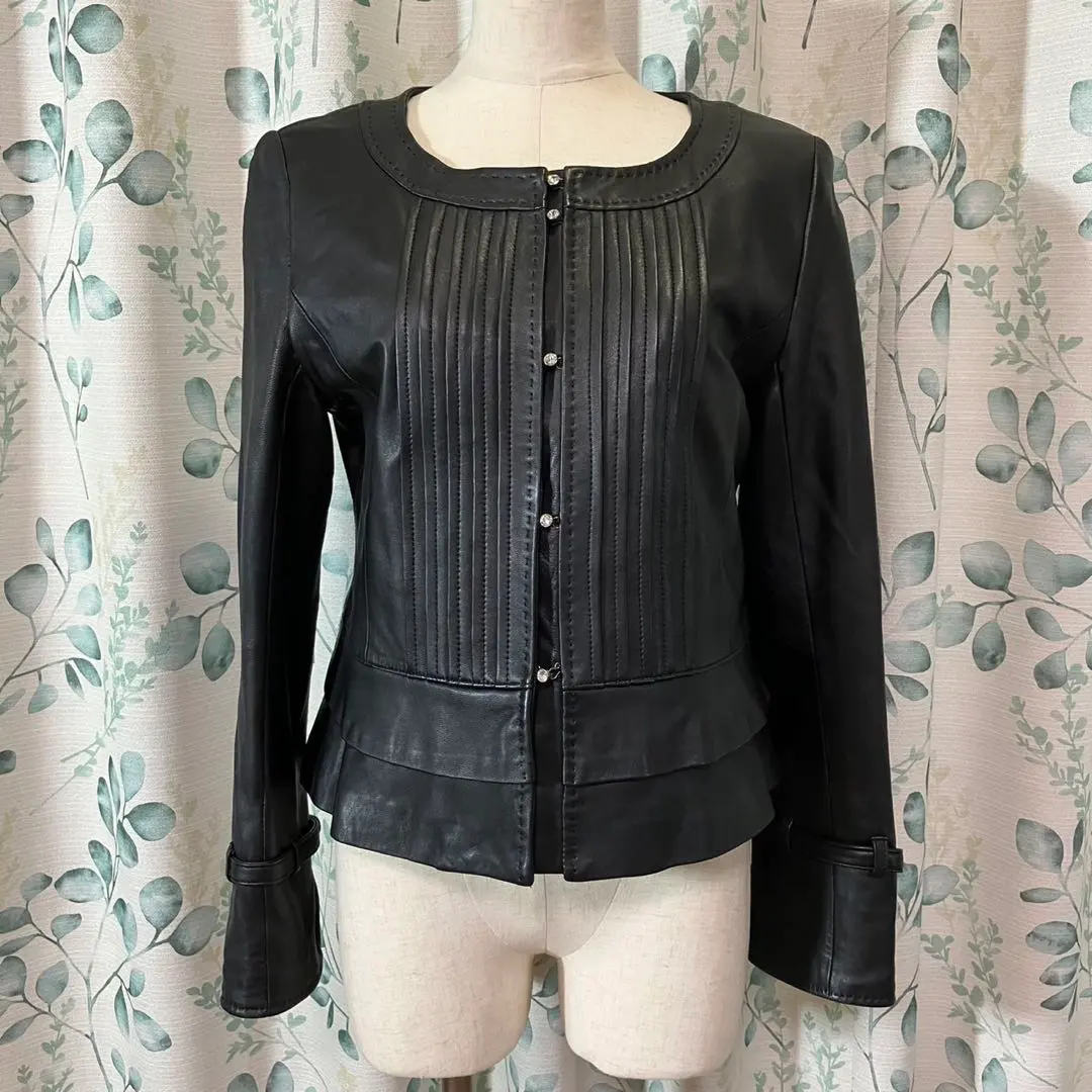 Thumbnail of ⭐︎Courreges Lambskin Jacket Black Women's