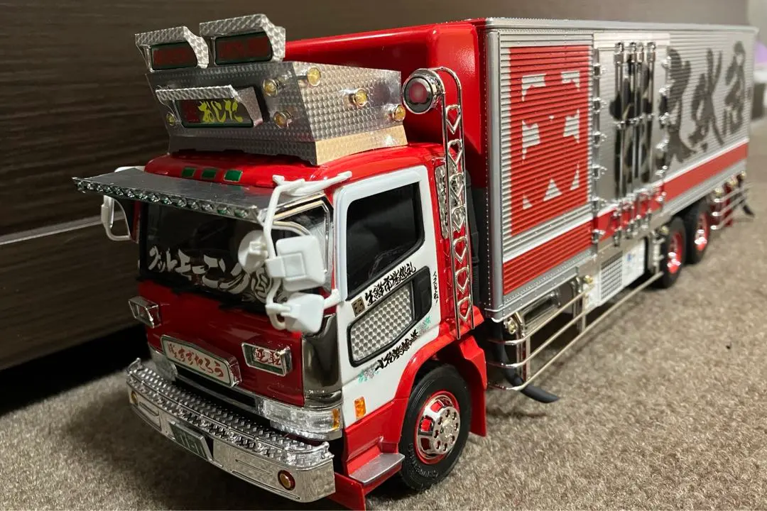 金華山シール アオシマ デコトラ Amazon | 2枚セット デコトラ プラモデル作製用 金華山シール