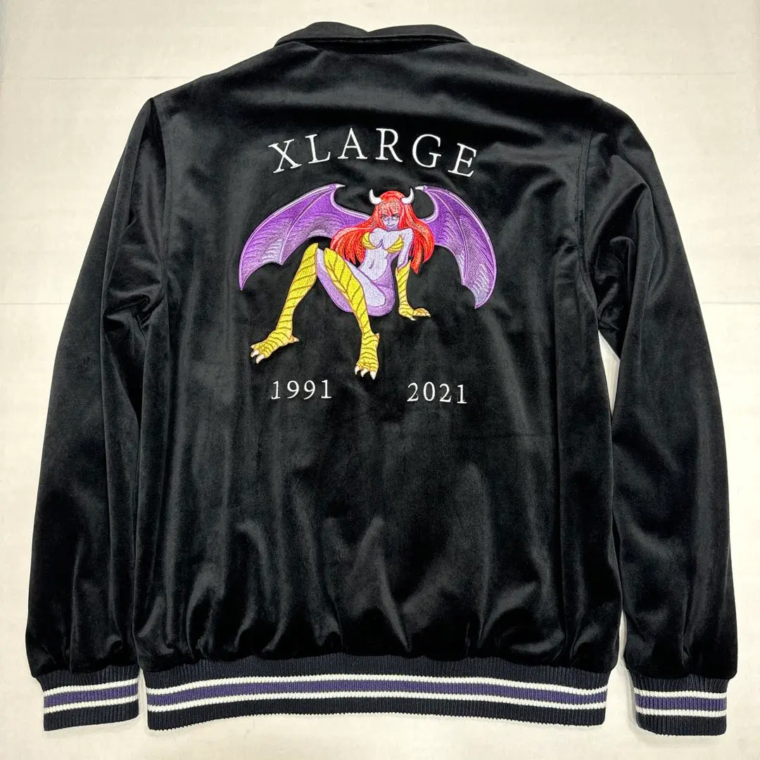 XLARGE ブラック スカジャン L