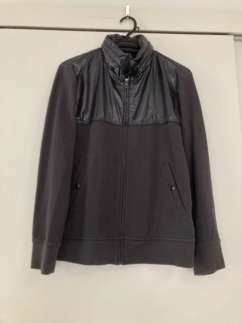 男士 巴寶莉黑標 立領夾克 黑色 的縮圖