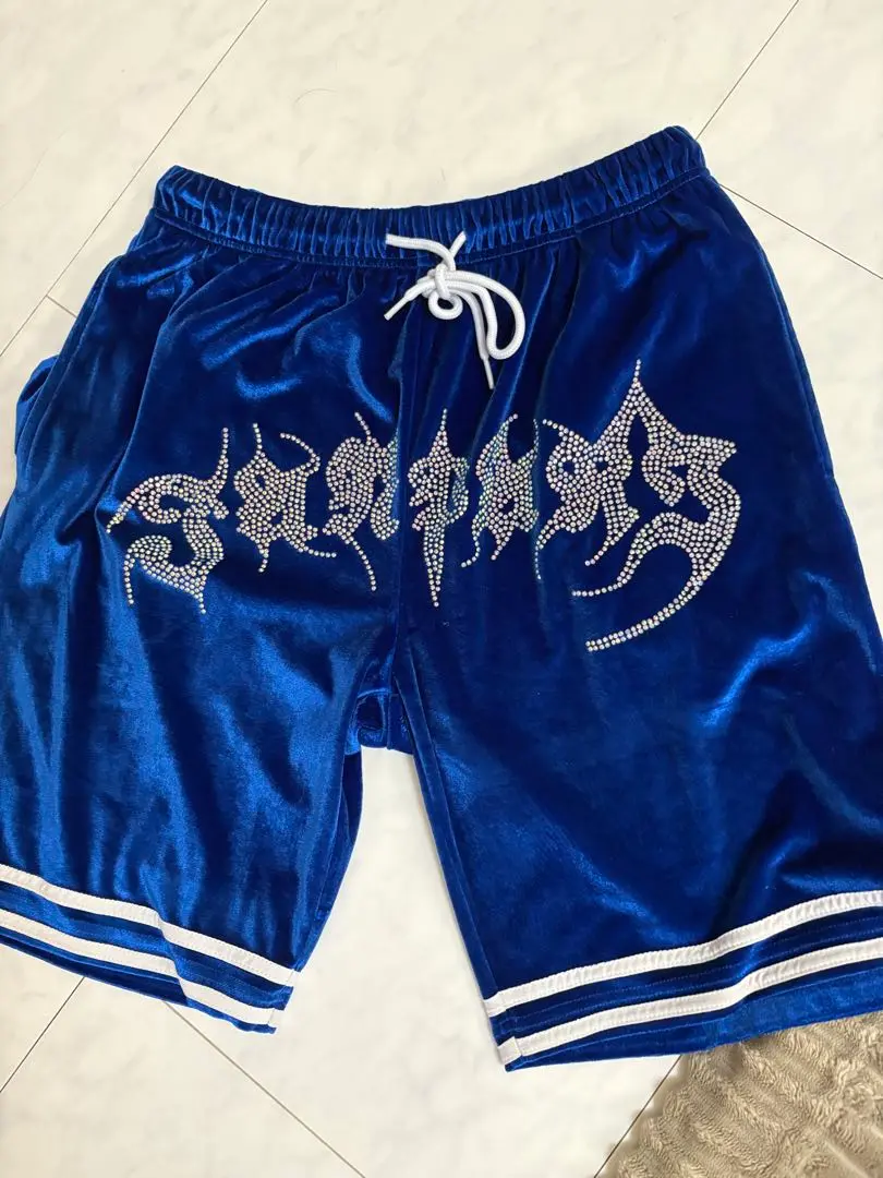 (☆-☆)美品　janpari ハーフパンツ　レッド　ストーン m77654733588_1.jpg?1716682936