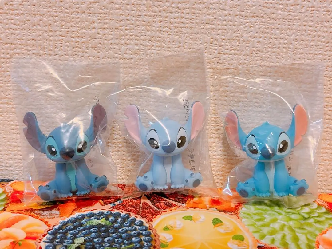 ディズニー　とってもちいさなSOFVIMATES ～スティッチ～　3種セット ディズニーキャラクター とってもちいさなSOFVIMATES