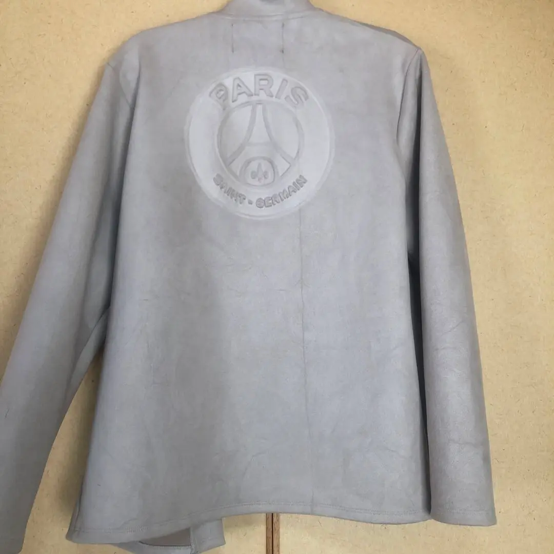 新品未使用　PSG パリサンジェルマン　フリース　カーディガン　Mサイズ　紺 2025年最新】PSG ／ Paris Saint-Germain カーディガンの人気