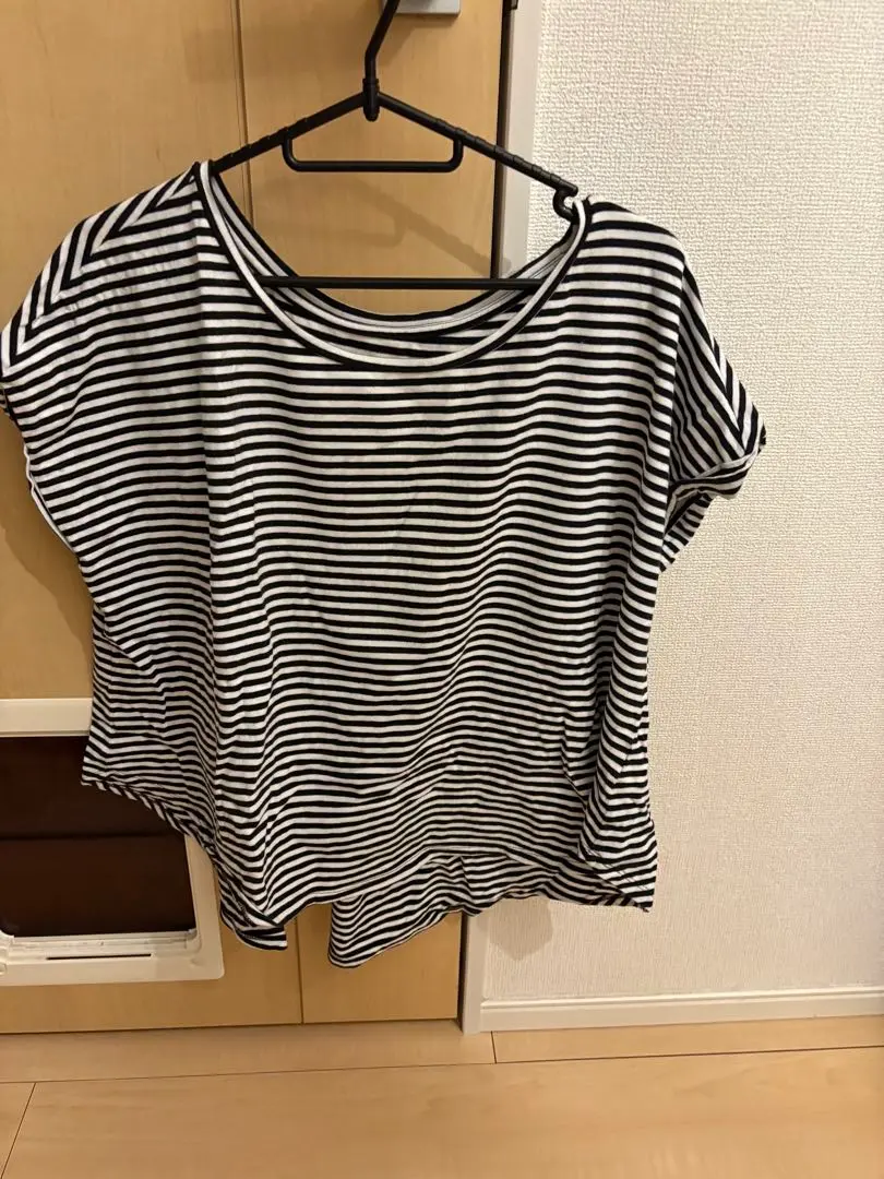 Thumbnail of Striped short-sleeved shirt XS American Eagle