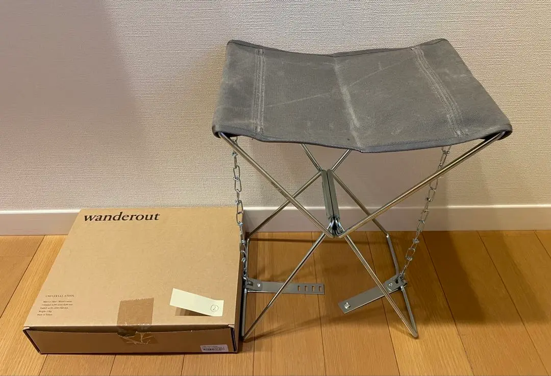 wanderout スツール　未使用開封品 Exclusive Launch / Wnaderout Universal Stool Blackout