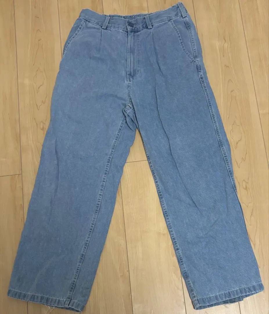 Thumbnail of GU Light Blue Wide Pants S