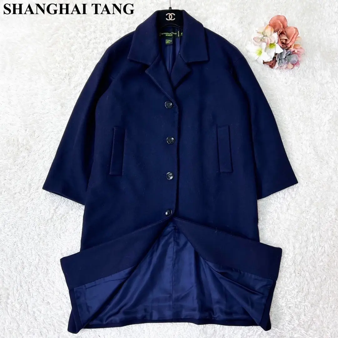 【大幅値下げ】シャンハイタン　上海灘　SHANGHAI TANG　ロングコート 大幅値下げ】シャンハイタン 上海灘 SHANGHAI TANG ロングコート