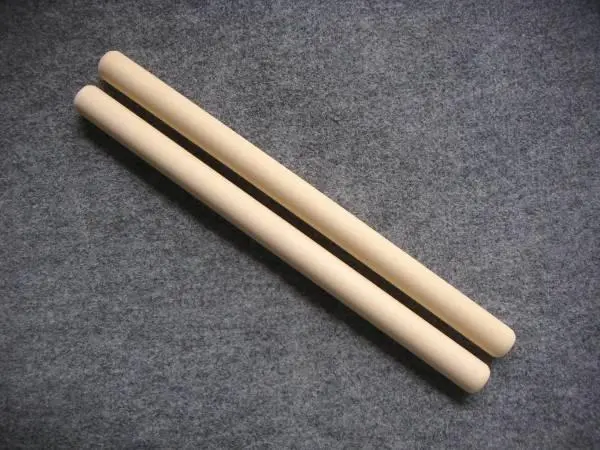 Thumbnail of Japanese drum sticks, diameter 24mm (2.4cm), length customizable, Hinoki-like material, drumsticks