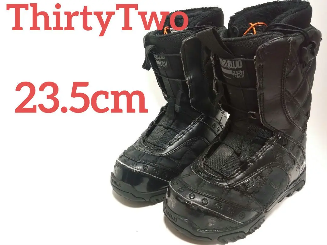 【美品】スノーボードブーツthirtytwoレディース　US6.5/23.5cm thirtytwo 30%off ラスト1足 23.5cm のみ ThirtyTwo 32