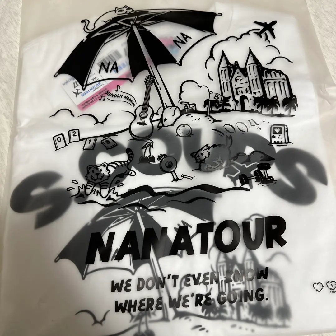 エスクプス ナナツアー Tシャツ name ver Mサイズ