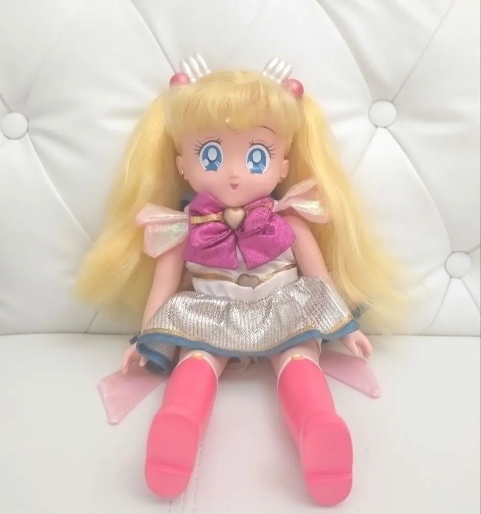 いつもなかよし　ちびムーン　人形　ドール　当時物　セーラームーン 美少女戦士セーラームーン なかよし 人形 フィギュア ちびムーン
