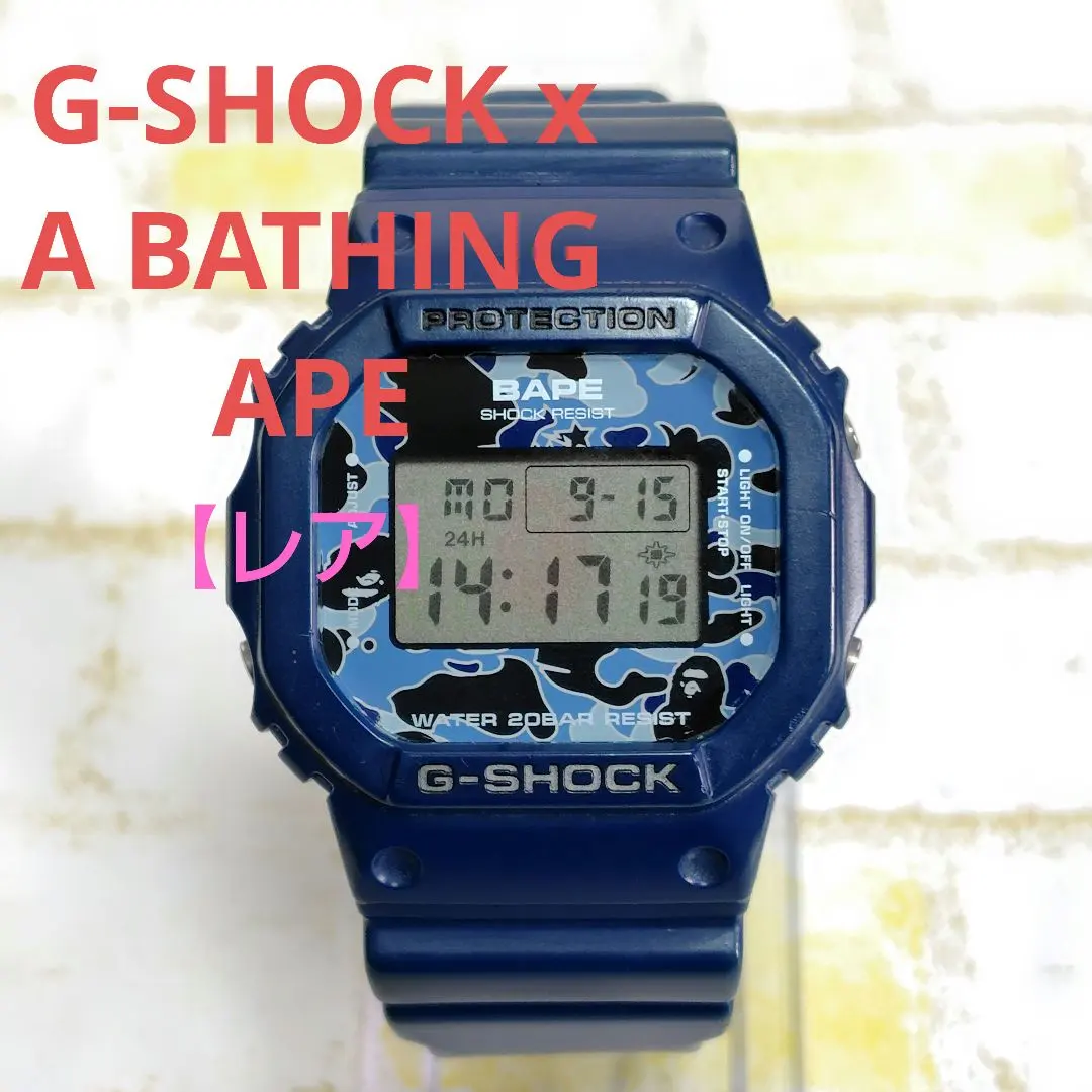 Thumbnail of G-SHOCK x A BATHING APE Collaboration DW-5600VT Limited Edition