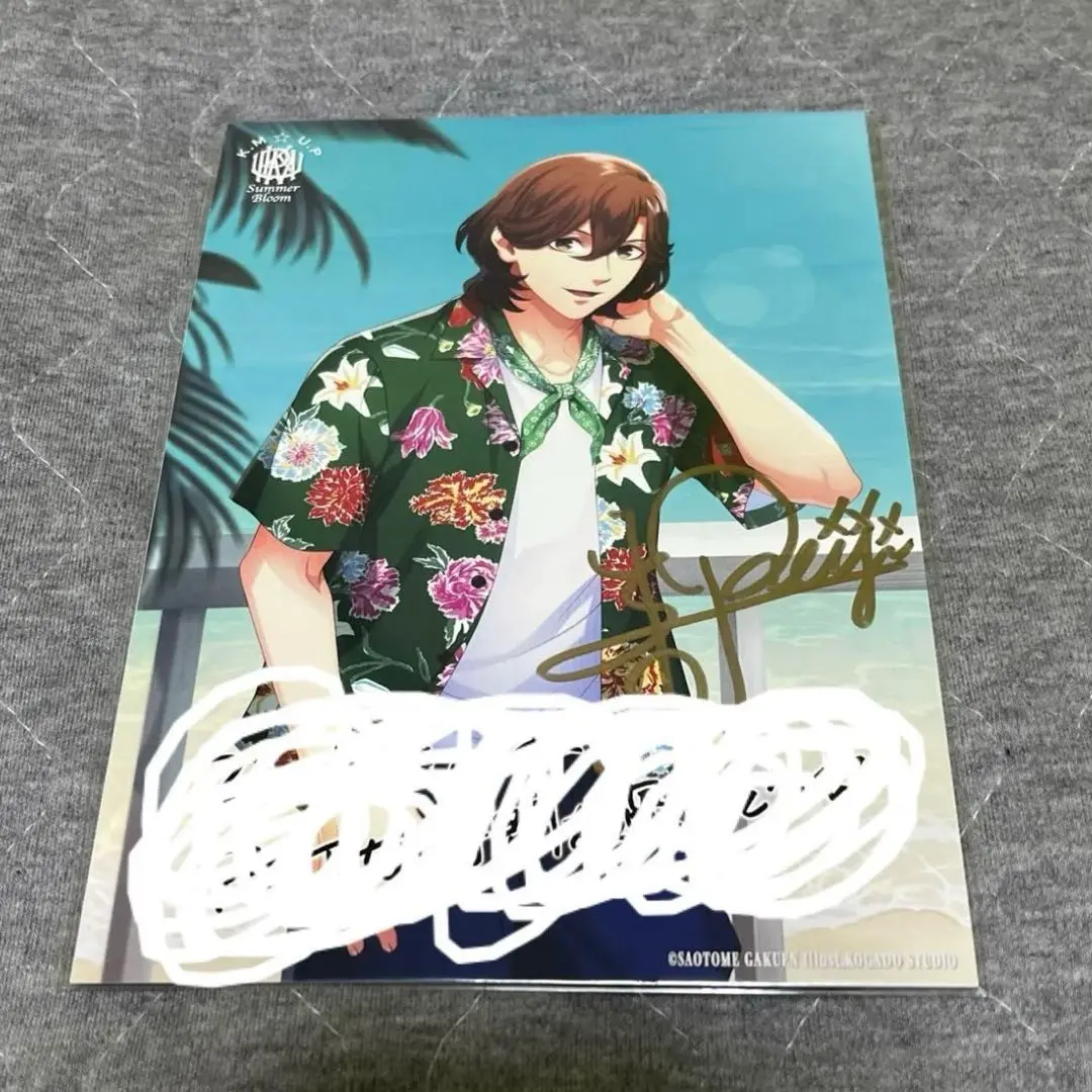 うたプリ アロハシャツ KMUP Mサイズ 蘭丸 うたの☆プリンスさまっ♪ K.M☆U.P Summer Bloom オープン