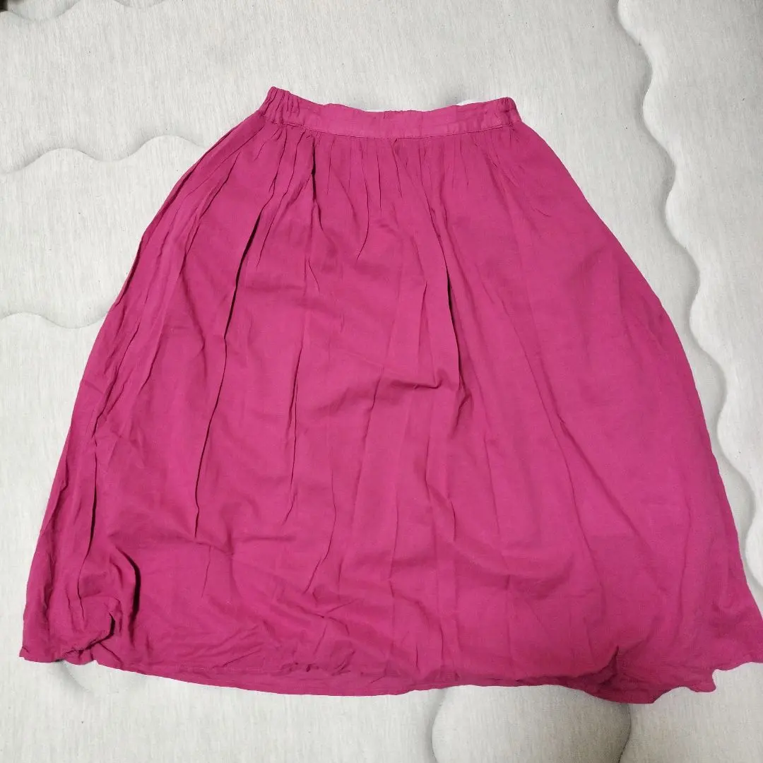 Thumbnail of earth music&ecology Flare Skirt, Pink
