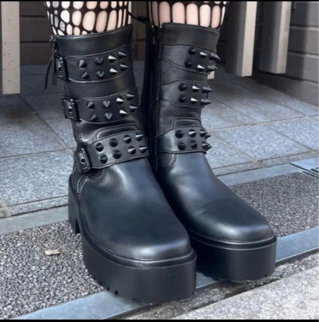 KILLSTAR キルスター ラバーソール 厚底 UK3 QOOZA KILLSTAR キルスター ラバーソール 厚底 UK3 QOOZA