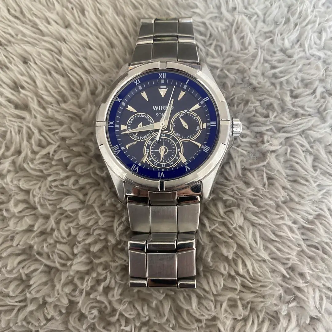 SEIKO / セイコー ワイアード　V14J-0BV1　メンズ腕時計 元箱入 Seiko Wired V14J-0Bv1 Analog Quartz Men Men'S Watch