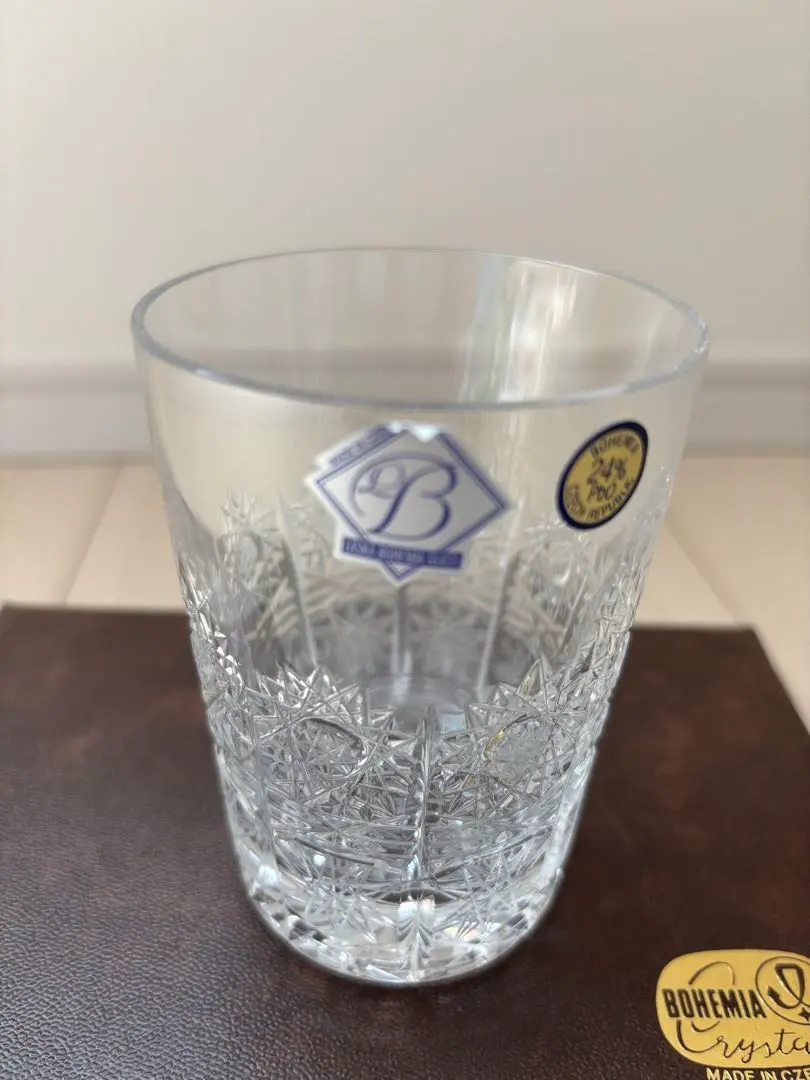 波希米亞水晶玻璃杯 捷克製 的縮圖