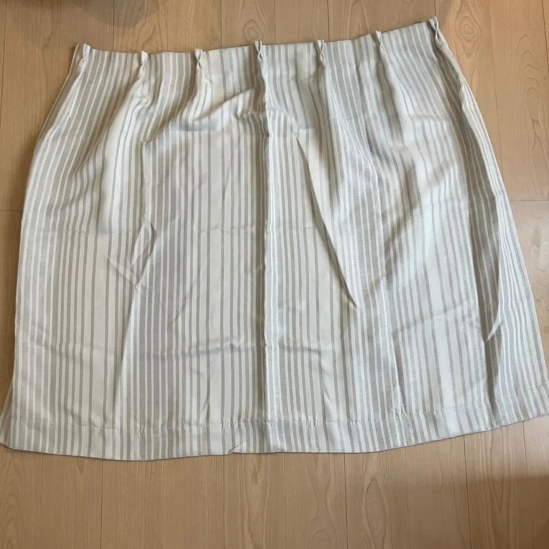 Thumbnail of NITORI 4-Piece Curtain Set, Striped, Light Blue