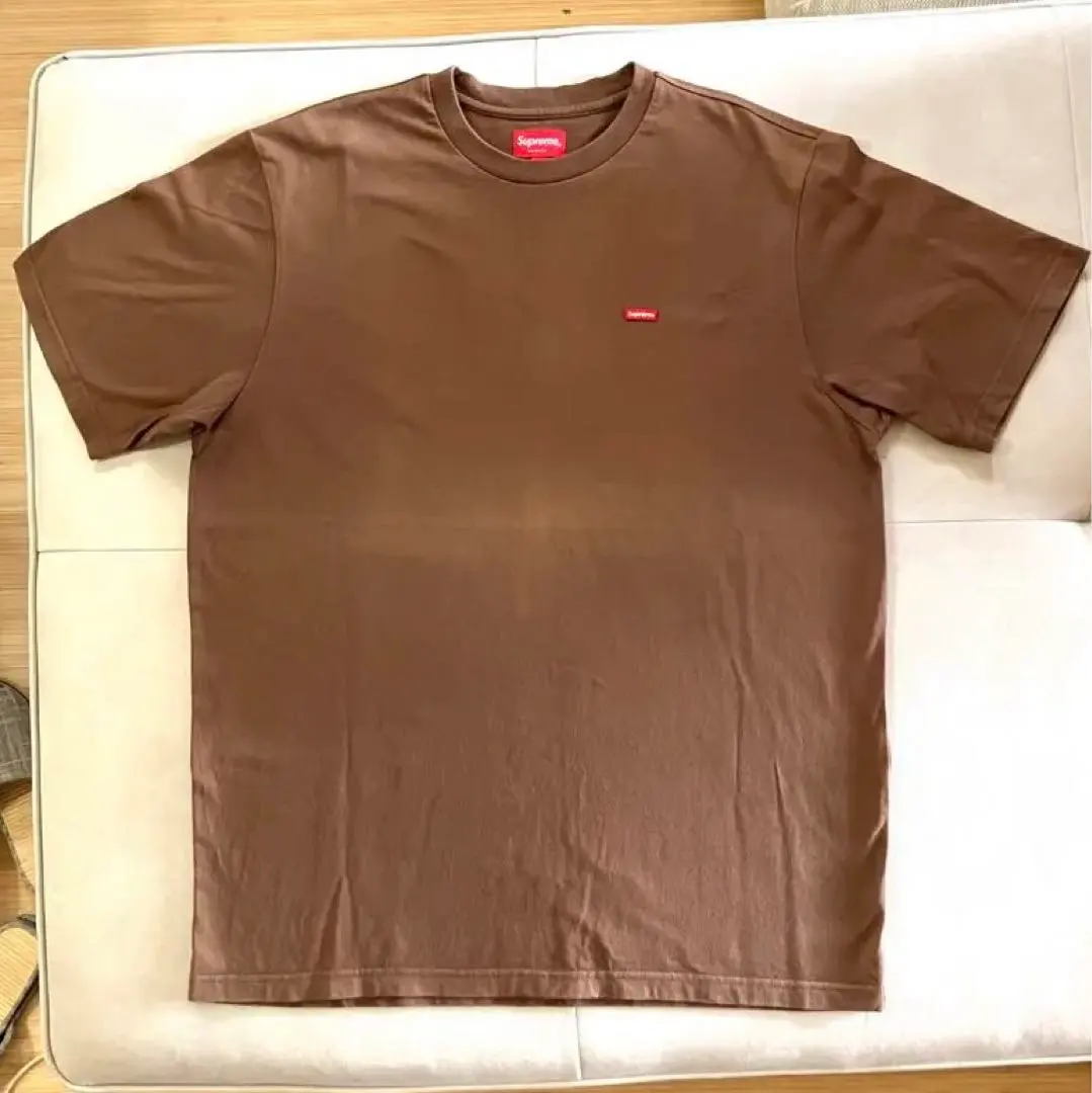 Thumbnail of Supreme mini box logo tee brown M
