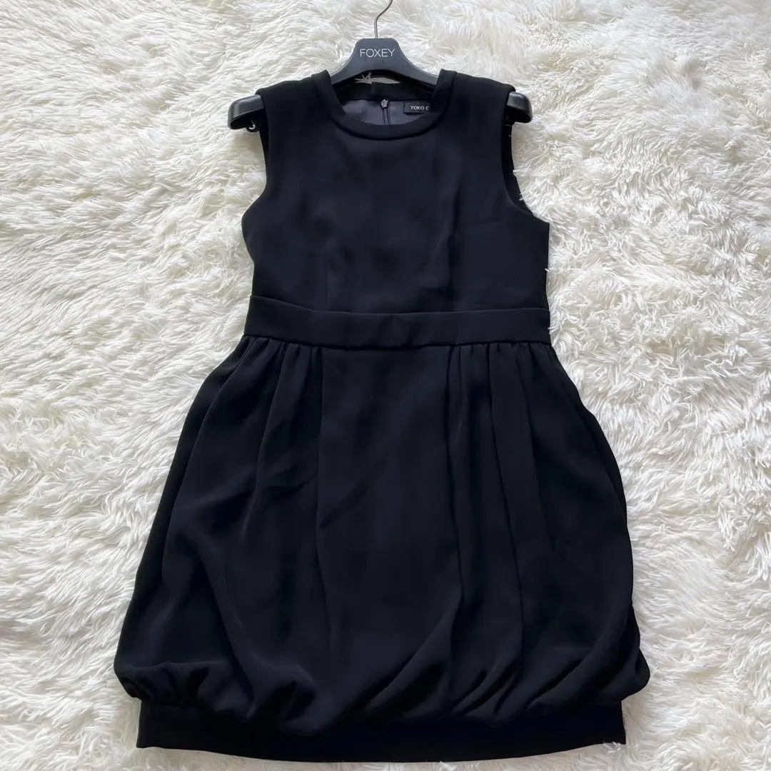 Thumbnail of YOKO CHAN Yoko Chan Dress Balloon Gather Black 36