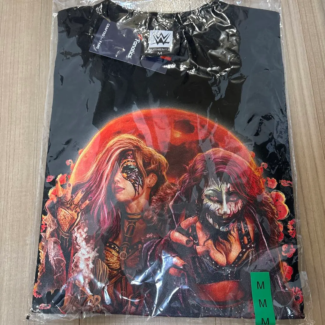 アスカ Asuka 未使用 未開封 WWE 公式グッズ Tシャツ サイズM Mitchell&Ness 海外取寄 ASUKAモデル WWE AUTHENTIC Tシャツ