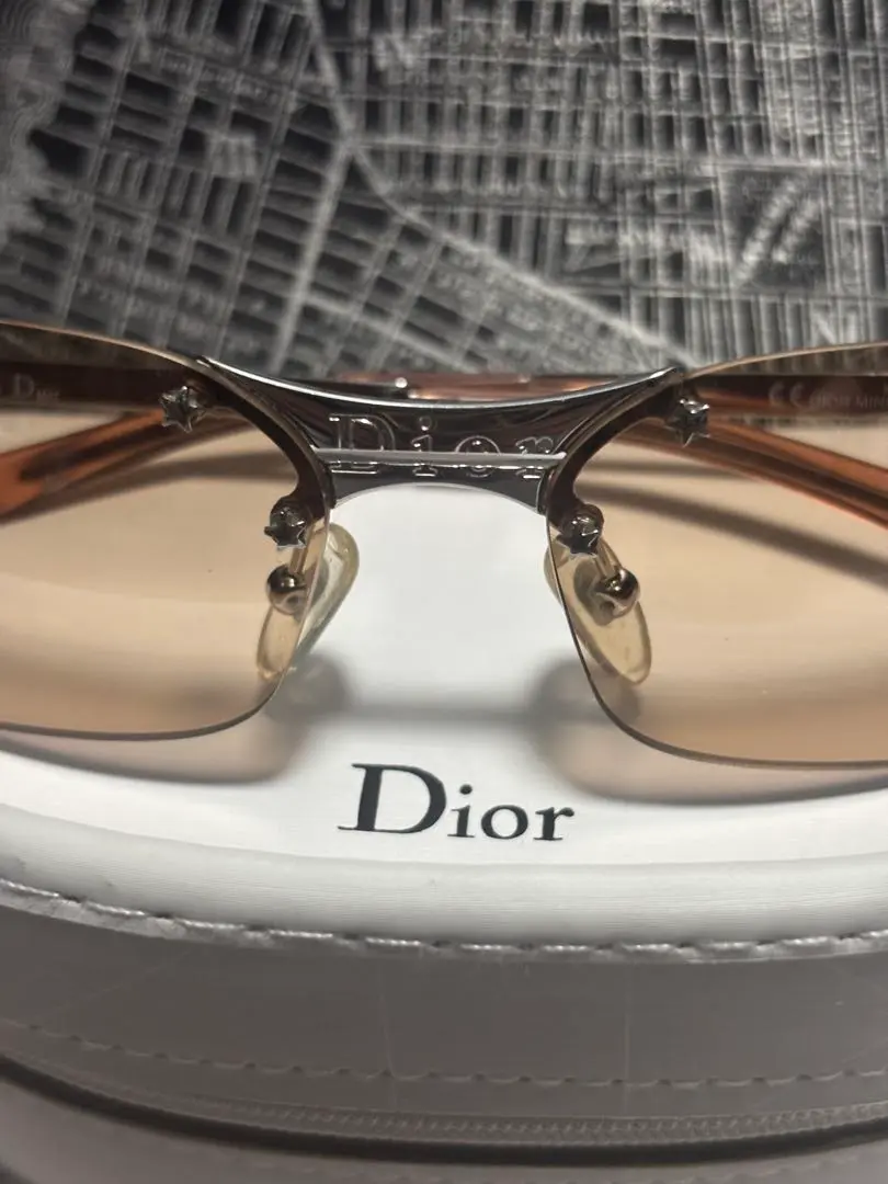 さな☆彡 　Dior ディオール　POP YB7KH サングラス ブラウン 楽天市場】【中古】 クリスチャンディオール Christian Dior POP