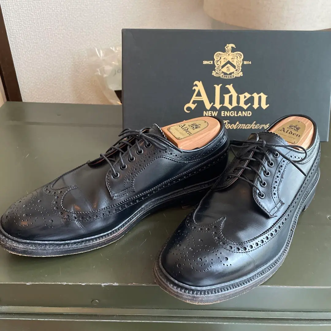 2025年最新】Alden カラー：ブラック系 モカシン・デッキ