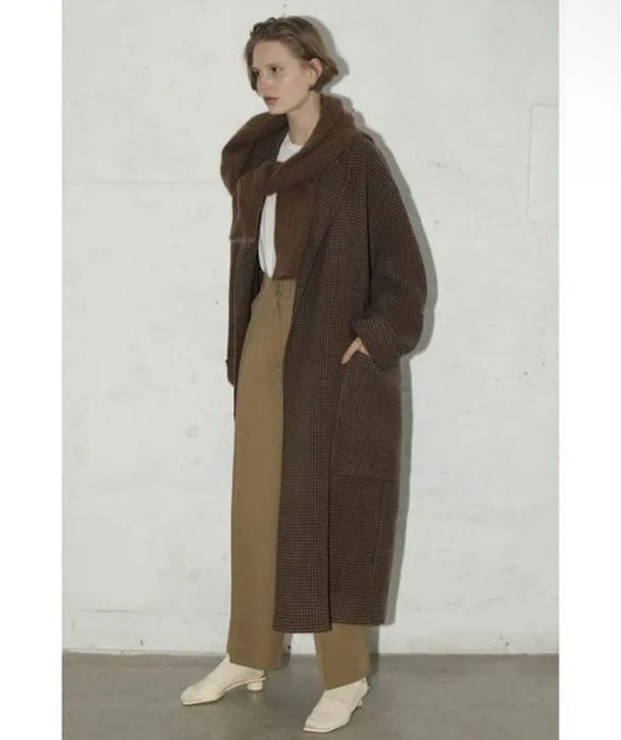 Thumbnail of TODAYFUL Over Check Coat 36