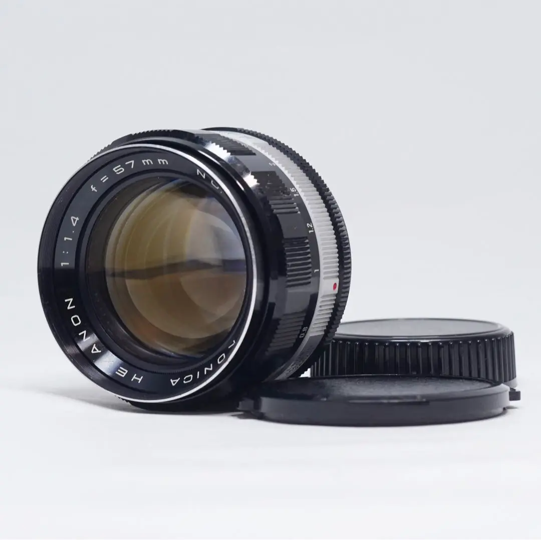 名玉 美品 KONICA HEXANON 57mm f1.4 六枚玉 Konica Hexanon AR 57mm f1.4レビュー | カメヌマ